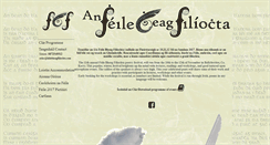 Desktop Screenshot of feilebheagfiliochta.com